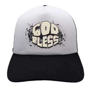 God Bless - Trucker Style Dog Hat