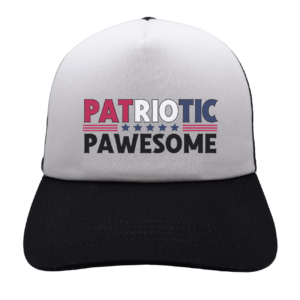 Patriotic Pawesome - Trucker Style Dog Hat